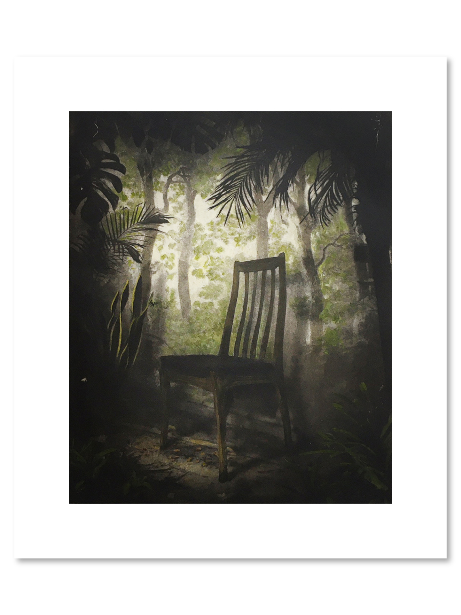 Suzanne Moxhay Overgrown Room With Chair 2020